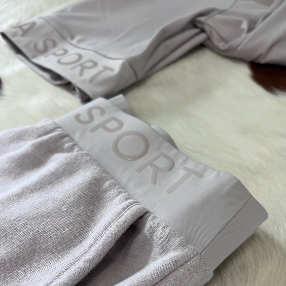 LIKE NEW VS Sport Lounge Sweat Pants Purplish Grey - Picture 9 of 9